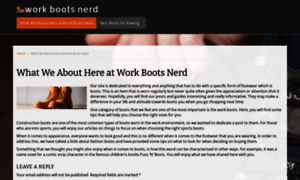 Workbootsnerd.com thumbnail