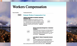 Workerscompensationtodayer.blogspot.com thumbnail