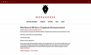 Workhorsewriters.com thumbnail