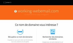 Working-webemail.com thumbnail