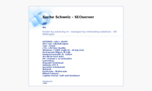 Working.seoserver.ch thumbnail