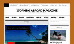 Workingabroadmagazine.com thumbnail