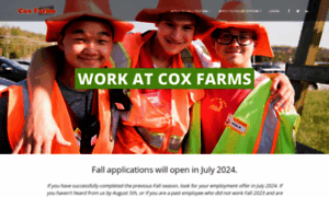 Workingatcoxfarms.com thumbnail