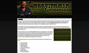 Workingmanresumes.com thumbnail