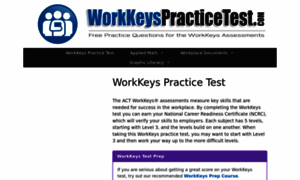 Workkeyspracticetest.com thumbnail