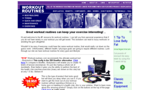 Workout-routines.com thumbnail