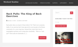 Workoutroutine.eu thumbnail