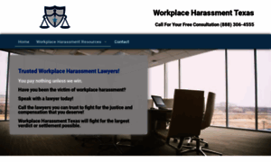 Workplaceharassmentlawyertexas.com thumbnail