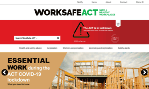 Worksafe.act.gov.au thumbnail
