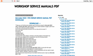 Workshopmanualpdfs.blogspot.com thumbnail