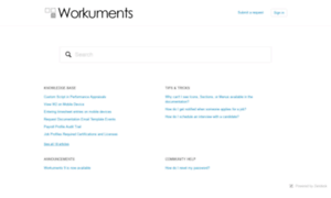 Workuments.zendesk.com thumbnail