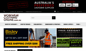 Workwearclothingonline.com.au thumbnail