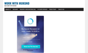 Workwithmukund.com thumbnail