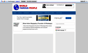 World-famous-people.blogspot.in thumbnail