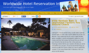 World-hotel-reservation.info thumbnail