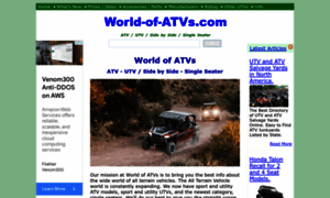 World-of-atvs.com thumbnail