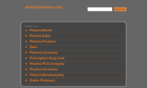 World-pharma.com thumbnail
