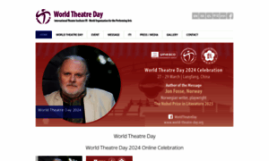 World-theatre-day.org thumbnail