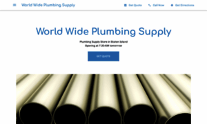 World-wide-plumbing-supply.business.site thumbnail