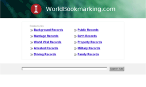 Worldbookmarking.com thumbnail
