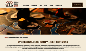 Worldbuildersparty.org thumbnail