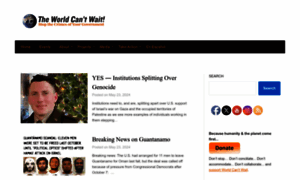 Worldcantwait.net thumbnail