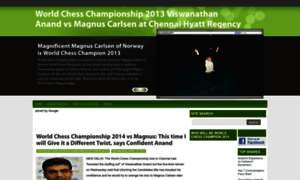 Worldchesschampionship2013.com thumbnail