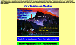 Worldchristianshipministries.org thumbnail