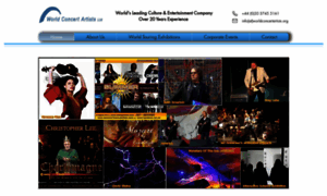 Worldconcertartists.org thumbnail