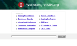 Worldcongress04.org thumbnail