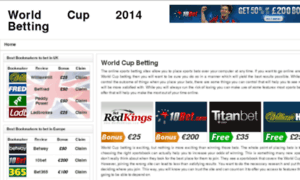 Worldcup2014betting.net thumbnail