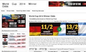 Worldcup2014oddstowin.com thumbnail