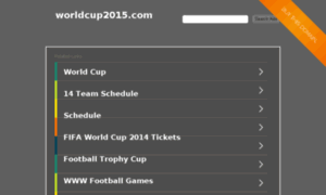 Worldcup2015.com thumbnail