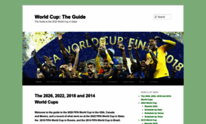 Worldcuptheguide.wordpress.com thumbnail