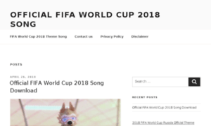 Worldcupthemesong.date thumbnail