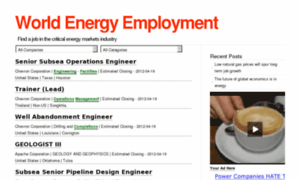 Worldenergyemployment.com thumbnail