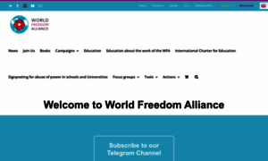 Worldfreedomalliance.org thumbnail
