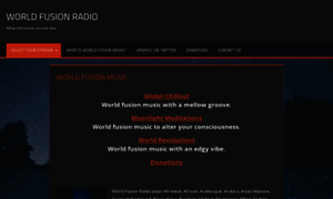 Worldfusionradio.com thumbnail