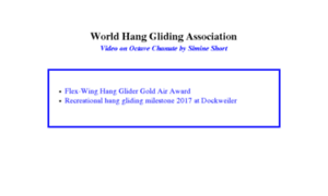 Worldhangglidingassociation.org thumbnail