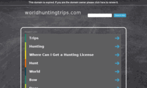 Worldhuntingtrips.com thumbnail