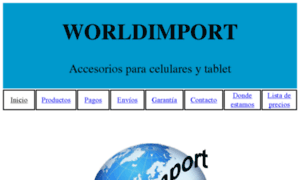 Worldimport.com.ar thumbnail
