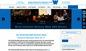 Worldinterfaithharmonyweek.com thumbnail