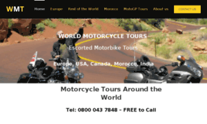 Worldmotorcyclingtours.com thumbnail