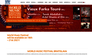 Worldmusicfestival.sk thumbnail