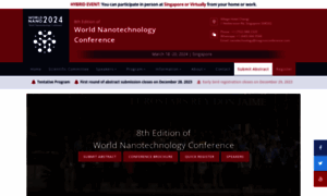 Worldnanotechnologyconference.com thumbnail