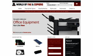 Worldoffaxcopierparts.com thumbnail