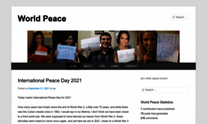 Worldpeace.com thumbnail