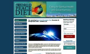 Worldpeacediet.org thumbnail