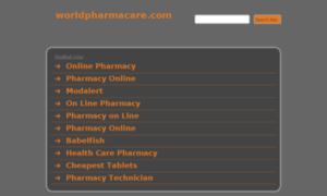 Worldpharmacare.com thumbnail