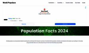 Worldpopulace.com thumbnail